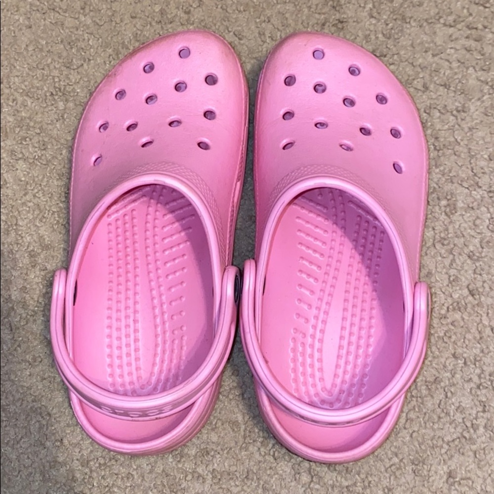 Light Pink Crocs
